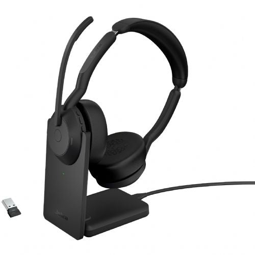 Jabra Evolve2 55 UC Stereo - Slušalice - Na uhu