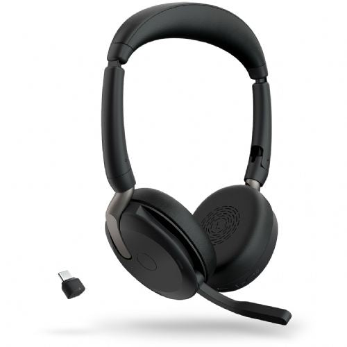 Slušalke Jabra Evolve2 65 Flex Link380c UC Stereo s polnilnim stojalom
