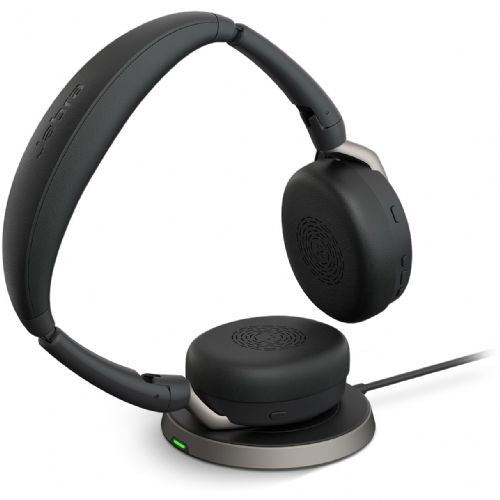 Slušalke Jabra Evolve2 65 Flex Link380c UC Stereo s polnilnim stojalom