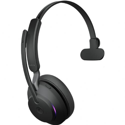Slušalke Jabra Evolve2 65 Mono MS + Link 380c, črne barve