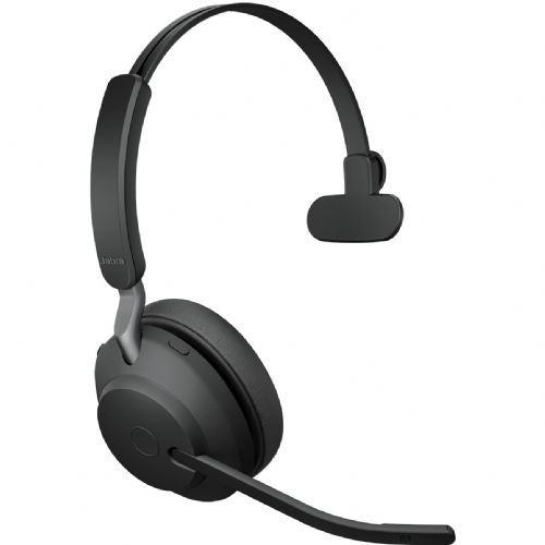 Slušalke Jabra Evolve2 65 Mono UC + Link 380c, črne barve