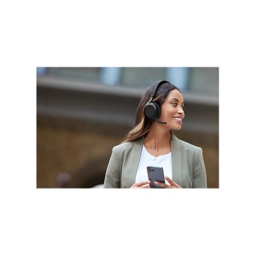 Brezžične slušalke JABRA Evolve2 75 Link380a MS Stereo Black