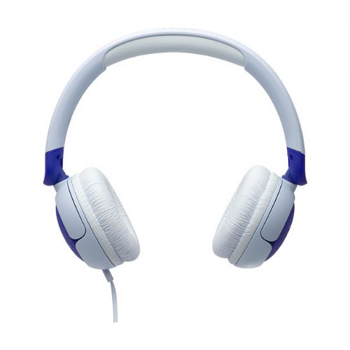 Slušalke JBL Junior 320 žične, za otroke, naušne, z vgrajenim mikrofonom, modre