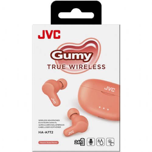 JVC HA-A7T2-PE slušalice breskvaste boje