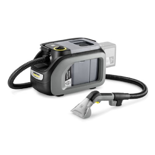 Akumulatorski globinski čistilnik Karcher Professional Puzzi 2/1 Bp 36 V, 3,7 kg, 1,7/2,9 l, antracit/sive barve