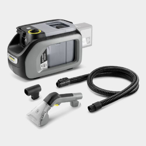 Akumulatorski globinski čistilnik Karcher Professional Puzzi 2/1 Bp 36 V, 3,7 kg, 1,7/2,9 l, antracit/sive barve