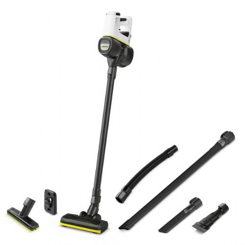 Pokončni baterijski sesalnik Karcher VC4 Cordless myHome Car, bel, 1.198-632.0