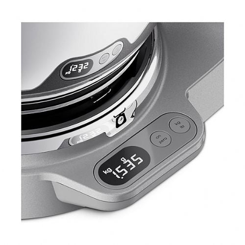 Kuhinjski robot Kenwood KVC85.004SI, 1200 W, 5 L kovinska posoda, vgrajena tehtnica, LightLift mešalna roka