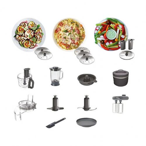 Kuhinjski robot Kenwood Titanium Chef Baker XL , srebrn