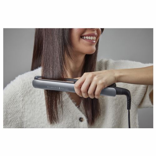 Ravnalec las Remington Keratin Protect S8598 keramične plošče, digitalni zaslon, 5 temperatur, senzor toplotne zaščite, 230 °C