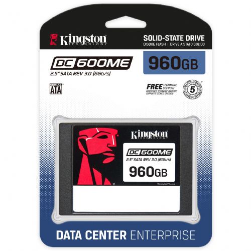 KINGSTON 960GB DC600ME Mješovita namjena TCG Opal 2.5" 2.5" Enterprise SATA