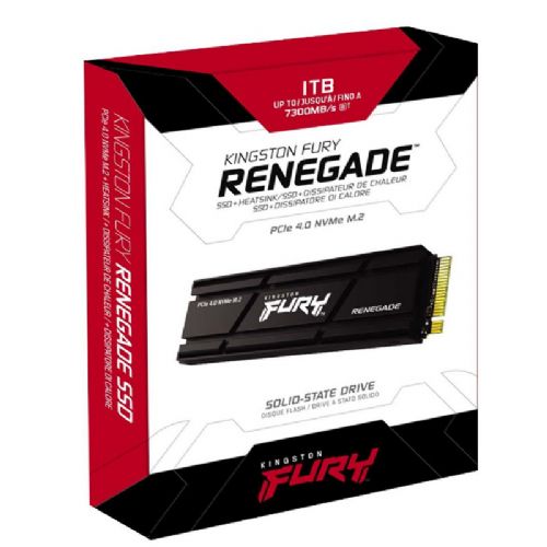Vgradni SSD disk KINGSTON Fury Renegade 2TB M.2 PCIe NVMe (SFYRDK/2000G) hladilnik SSD