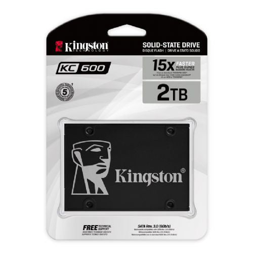 Ugrađeni SSD disk KINGSTON KC600 2TB 2.5 SATA3 (SKC600/2048G) SSD