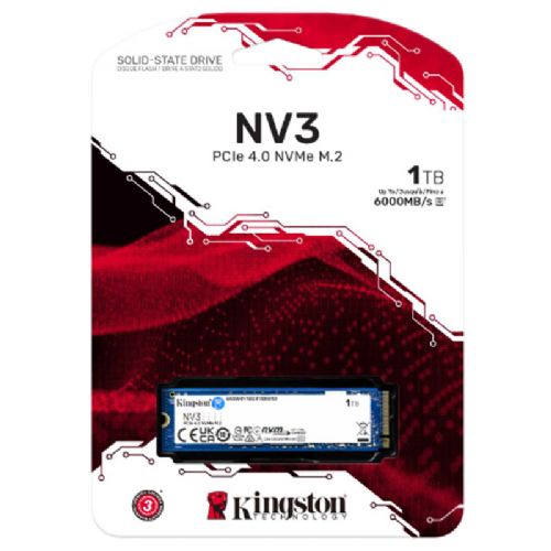 KINGSTON NV3 1TB M.2 PCIe 4.0 NVMe (SNV3S/1000G) SSD
