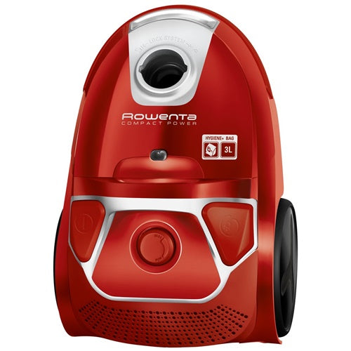 Klasični sesalnik Rowenta Compact Power Parket, rdeča