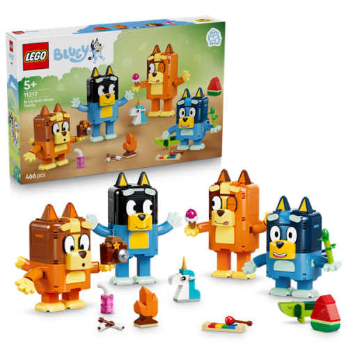 Kocke Lego Bluey Blueyjeva družina, 466 kose, od 5. let (11217)