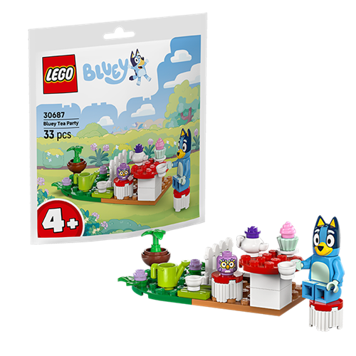 Kocke Lego Bluey: Blueyjina čajanka (30687), 33 kock, od 4. let