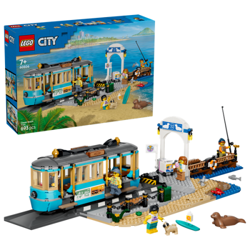 Kocke Lego City: Beach Tram, 693 kos, od 7. let (60506)