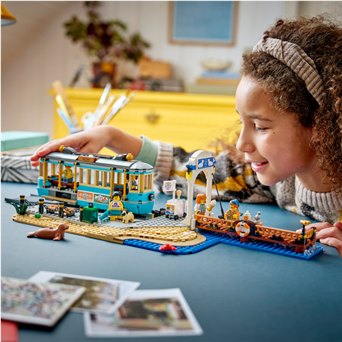 Kocke Lego City: Beach Tram, 693 kos, od 7. let (60506)