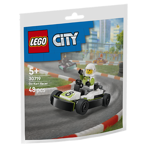Kocke Lego City Go-Kart (polimerna vrečka), 48 kock, od 5. let (30719)