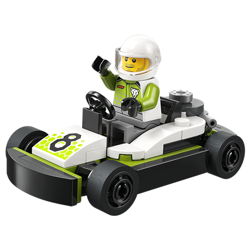Kocke Lego City Go-Kart (polimerna vrečka), 48 kock, od 5. let (30719)