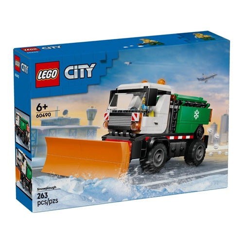 Kocke Lego City Gradbena igrača Snežni plug 263 kos, od 6. let (60490)