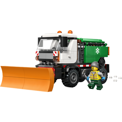 Kocke Lego City Gradbena igrača Snežni plug 263 kos, od 6. let (60490)