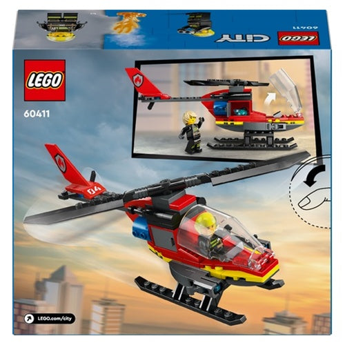 Kocke Lego City: Helikopter za reševanje iz požarov (60411)
