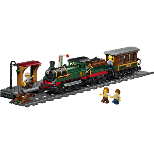 Kocke Lego City: Klasični parni vlak, 575 kos, od 7. let (60511)