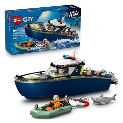 Kocke Lego City: Lov na policijskem čolnu (60456)