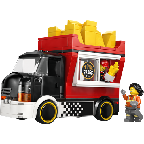 Kocke Lego City Tovornjak s pomfrijem, 216 kos, od 5. let (60488)