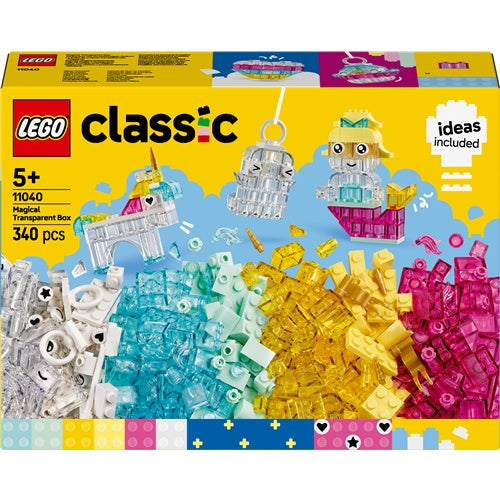 Kocke Lego Classic: Čarobna prosojna škatla (11040)