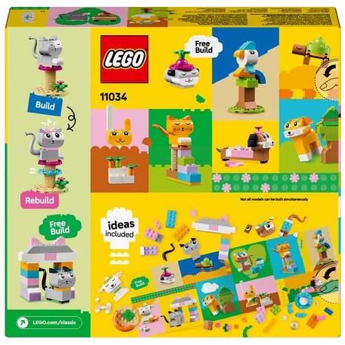 Kocke Lego® Classic Ustvarjalni ljubljenčki (11034)