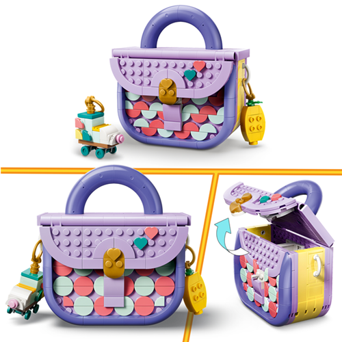 Kocke Lego Creator 3 v 1: Modna torba s predalom za shranjevanje, 272 kos, od 8. let (31391)