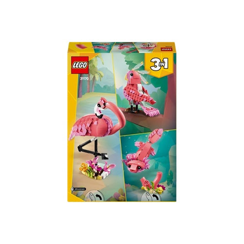 Kocke Lego Creator: Divje živali: rožnati plamenec (31170) 5100076316