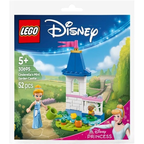 Kocke Lego Disney: Pepelkin mini grajski vrt (30695), 52 kock, od 5. let