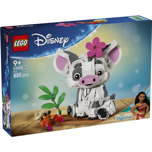 Kocke Lego Disney: Princesa Pua, 885 kos, od 9. let (43292)