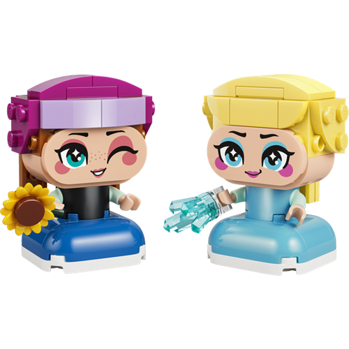 Kocke Lego Disney Princess Mini princesi Ana in Elsa, 65 kos, od 5. let 43284