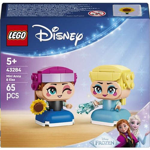 Kocke Lego Disney Princess Mini princesi Ana in Elsa, 65 kos, od 5. let 43284