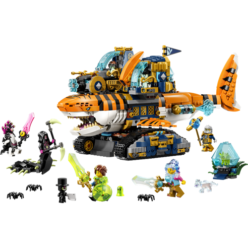Kocke Lego DREAMZZz Akvarij tigrskega morskega psa, 1548 kock, od 9. let (71515)