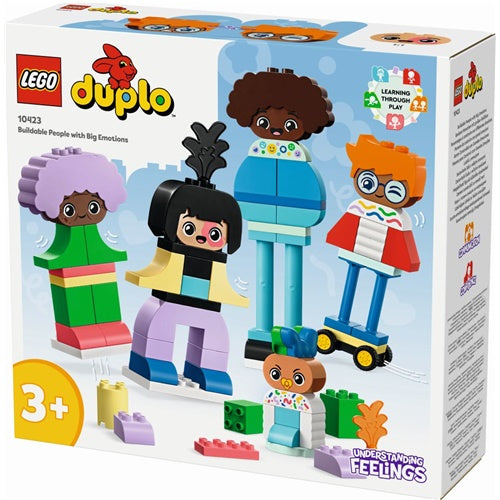 Kocke Lego® Duplo®: Sestavljivi ljudje z močnimi čustvi (10423)