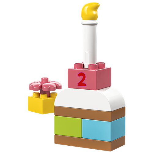 Kocke Lego Duplo: Slavnostna torta, 9 kock, od 2. let (30712)
