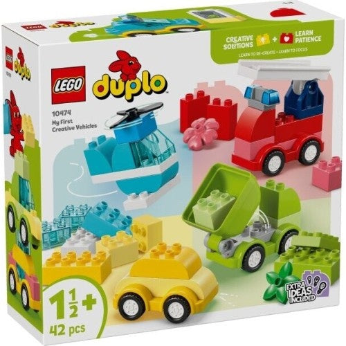 Kocke Lego Duplo Ustvarjalna vozila, 42 kos, od 18.mesecev (10474)