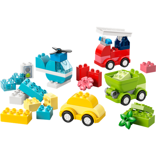 Kocke Lego Duplo Ustvarjalna vozila, 42 kos, od 18.mesecev (10474)