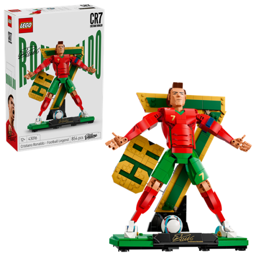 Kocke Lego Editions: Cristiano Ronaldo, 854 kos, od 12. let (43016)