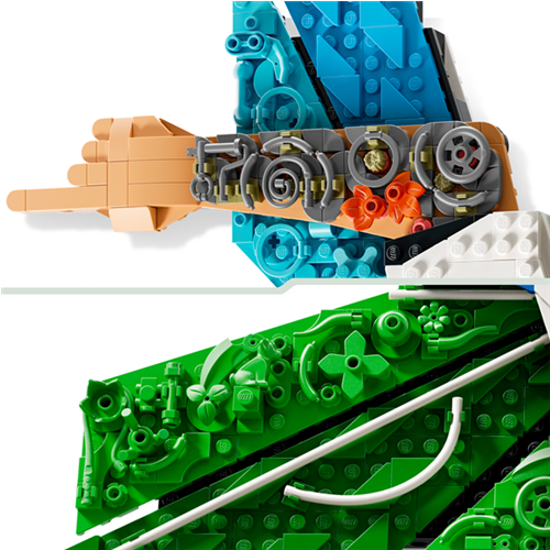 Kocke Lego Editions: Lionel Messi - Slavje gola, 1427 kos, od 14. let (43018)