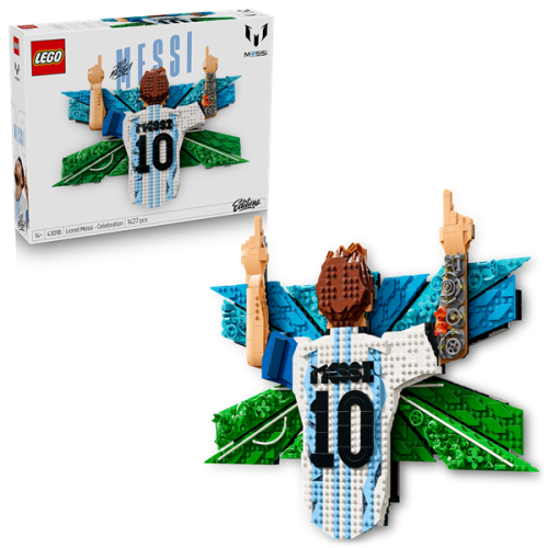 Kocke Lego Editions: Lionel Messi - Slavje gola, 1427 kos, od 14. let (43018)