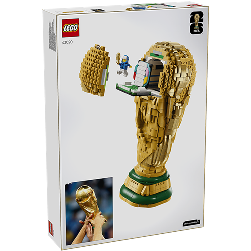 Kocke Lego Editions Uradni pokal svetovnega prvenstva FIFA, 2842 kos, od 12. let (43020)