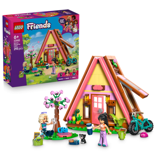 Kocke Lego Friends: Glamping koča na prostem, 295 kos, od 6. let (42682)