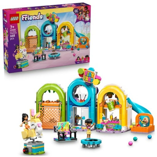 Kocke Lego Friends Kul notranje igrišče, 668 kock, od 7. let (42686)